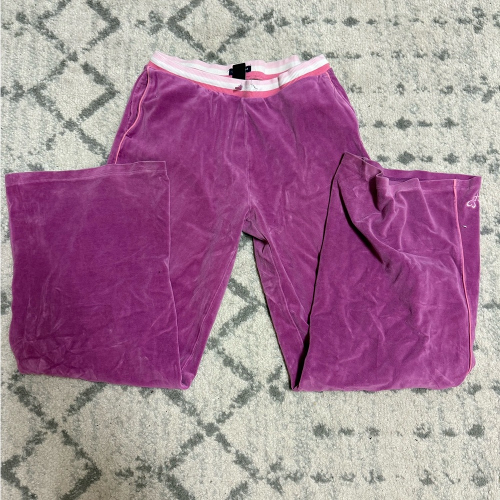 GAP Kids Velvety Purple Pajama Bottoms